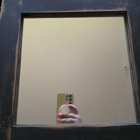 Primitive Black and Cream Rustic Frame - Picture 4 of 5